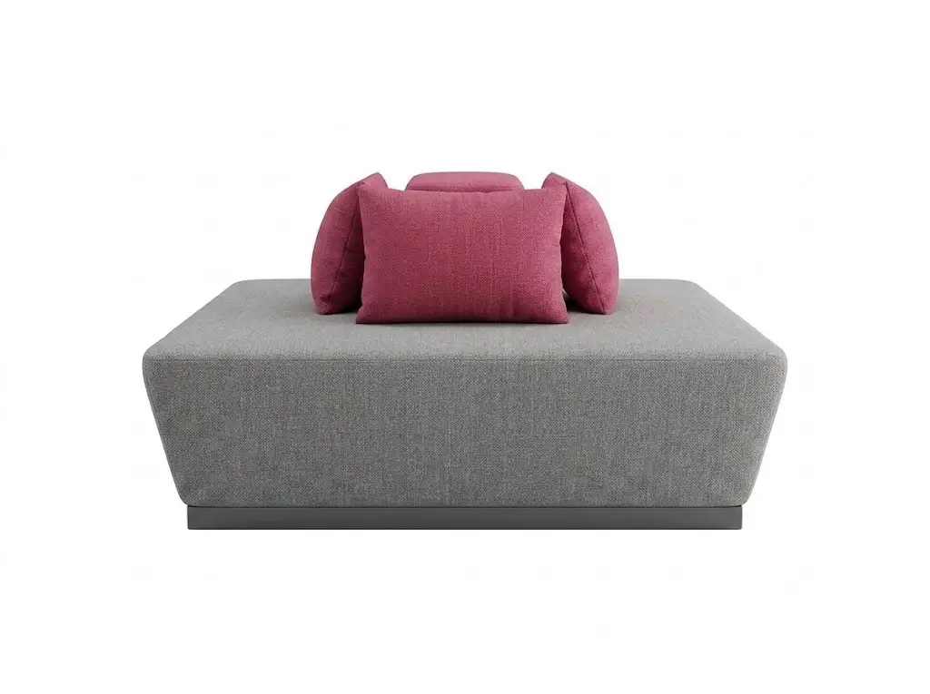 GCON CH-02 Modern Square Island Sofa / Multi-Directional Hotel Lobby Seating 1
