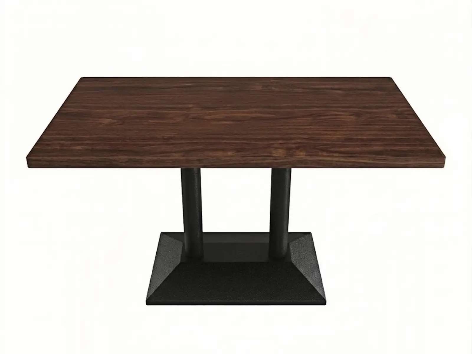 M-AAI-05 Universal Dining Table for Restaurant and Coffee Shop GCON Hotel T-molding Base Dining Hall Furniture 1