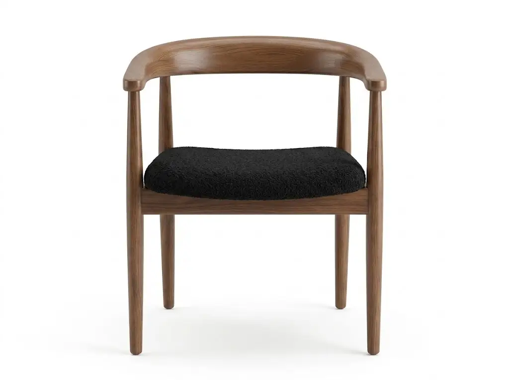 Gcon T.CO3 Open Backrest Wooden Dining Chair 1