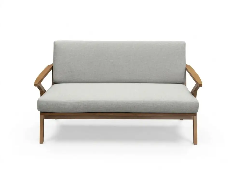 M-AAI-01 Hotel Room Futon Sofa GCON Solid Wood Frame Restaurant Couch 1