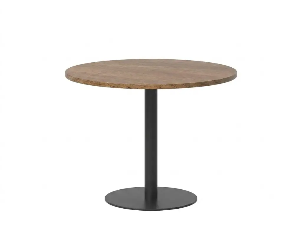 GCON M-SHT-22 office projects dorable melamine particle board table top with metal feets round negotiation tables 1