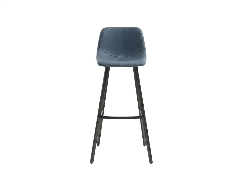 Industrial Counter Stool | Synthetic Leather Bar Chair with Metal Frame for Hotel & Restaurant Use | GCON Adr-CS-02 1