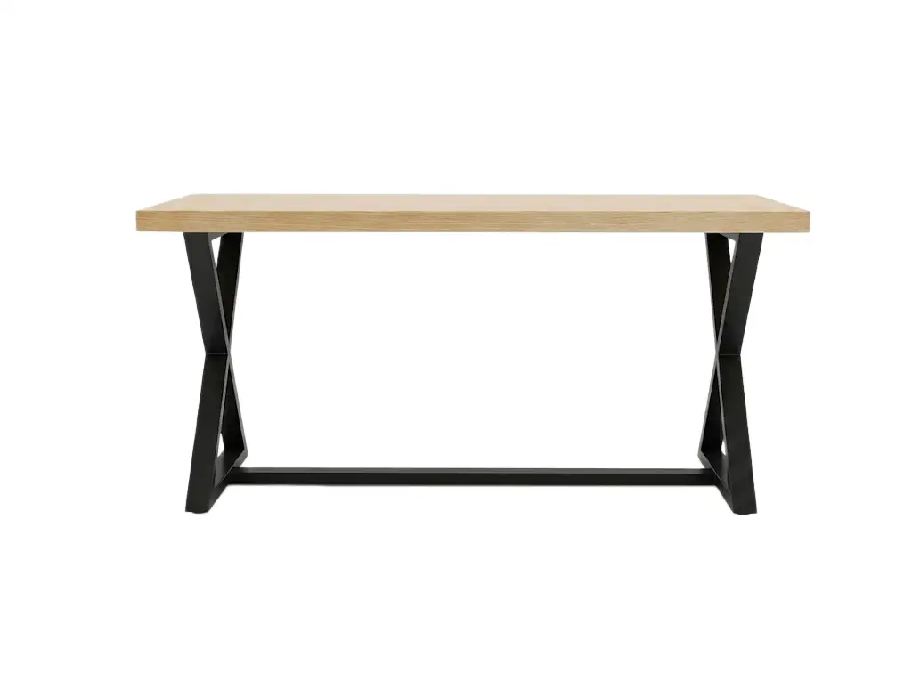 M-EMO-07 X Shape Hotel Dining Table GCON Furniture Manufacturer 1