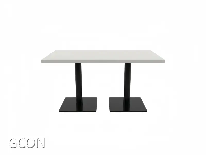 Steel Dining Table for Hotel Hotel Furniture Wholesale - GCON-1 1