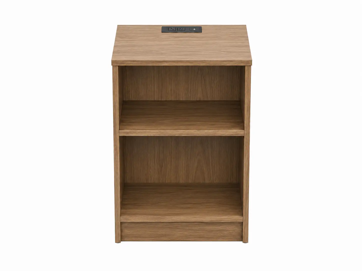 Smart Hospitality Bedside Console with Built-in Charging | Optimized for Guest Room Efficiency | Commercial-Grade Durability 1