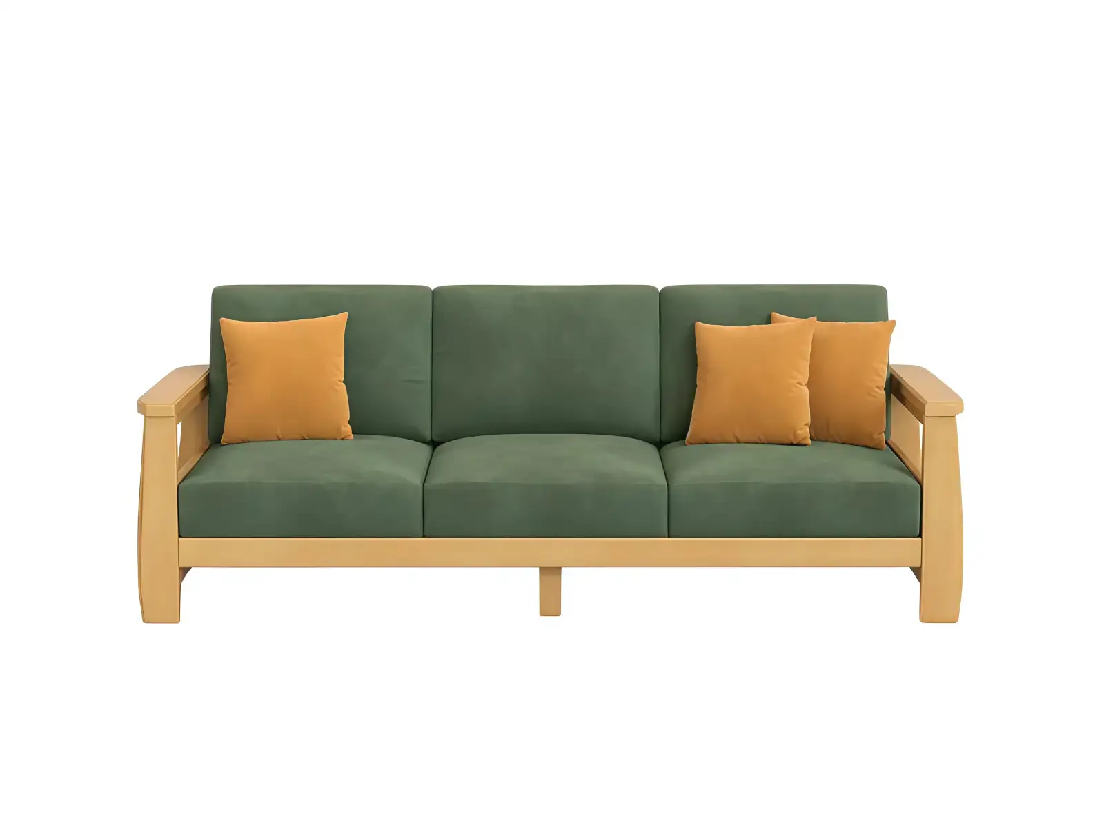 Smart & Cozy Solid Wood Sofa with Built-in Storage | GM-9008 GCON OEM 1