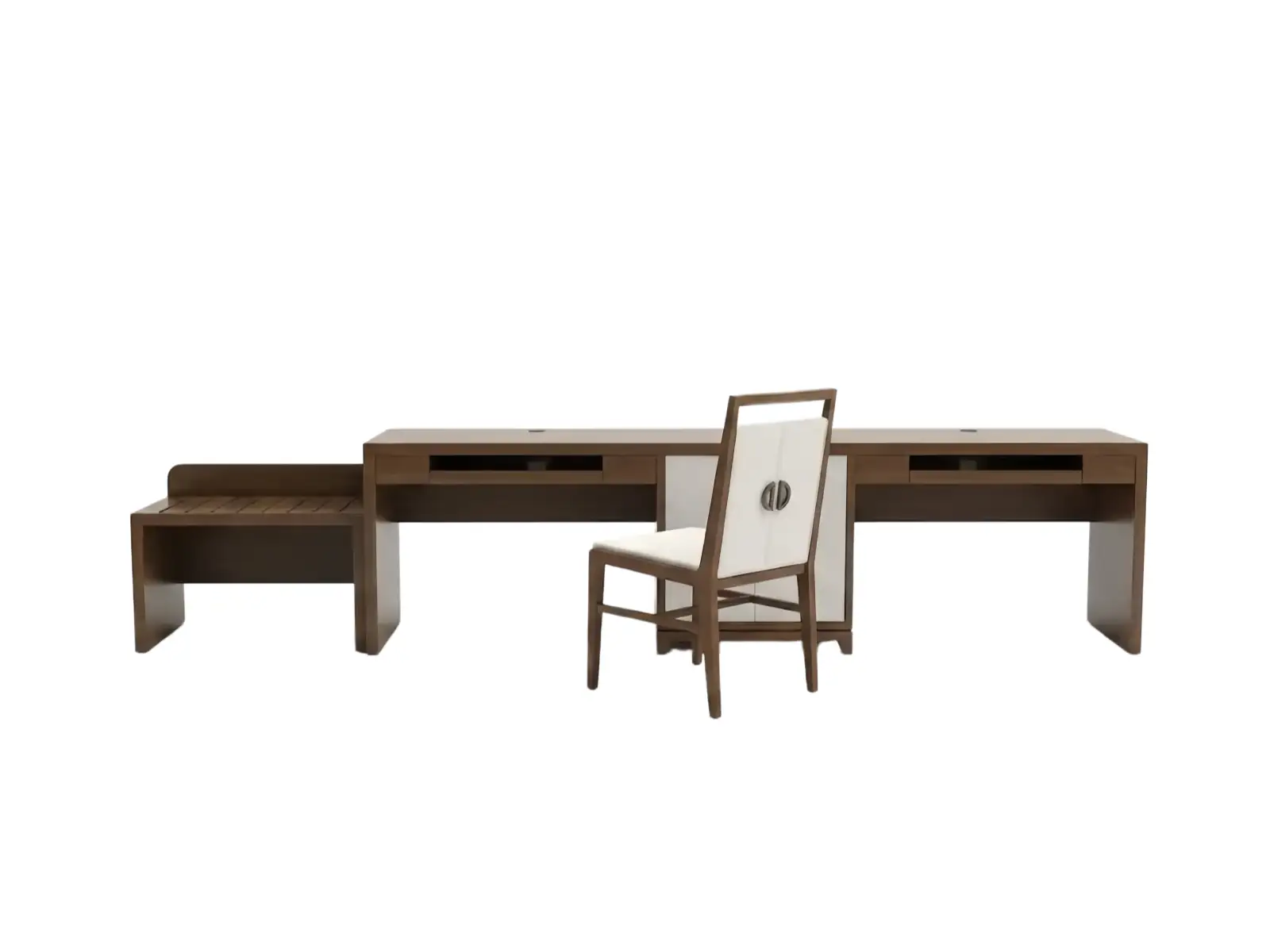 Combination Table | Multifunctional Storage & Integrated Study Chair | Hotel Room Office | GCON GST-111 1